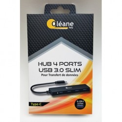 HUB 4 ports USB 3.0 slim...